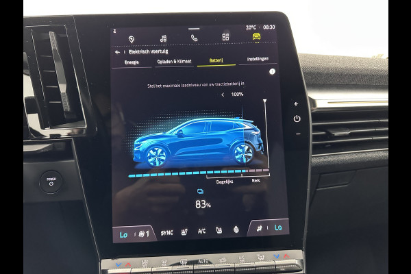 Renault Mégane E-Tech EV60 Optimum Charge Techno [ 3-Fase ] *HEAT-PUMP | LEATHER-MICROFIBRE | FULL-LED | ADAPTIVE-CRUISE | LANE-ASSIST | TOPVIEW | KEYLESS | HEATED-COMFORTSEATS | DAB+ | CAMERA | CARPLAY | TOWBAR | NAVI-FULLMAP | DIGI-COCKPIT | 20"ALU*