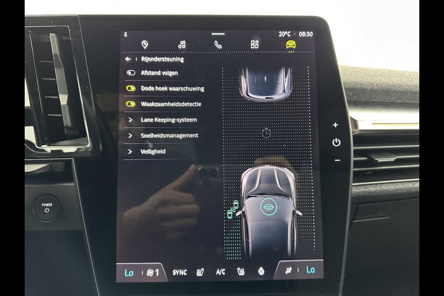 Renault Mégane E-Tech EV60 Optimum Charge Techno [ 3-Fase ] *HEAT-PUMP | LEATHER-MICROFIBRE | FULL-LED | ADAPTIVE-CRUISE | LANE-ASSIST | TOPVIEW | KEYLESS | HEATED-COMFORTSEATS | DAB+ | CAMERA | CARPLAY | TOWBAR | NAVI-FULLMAP | DIGI-COCKPIT | 20"ALU*