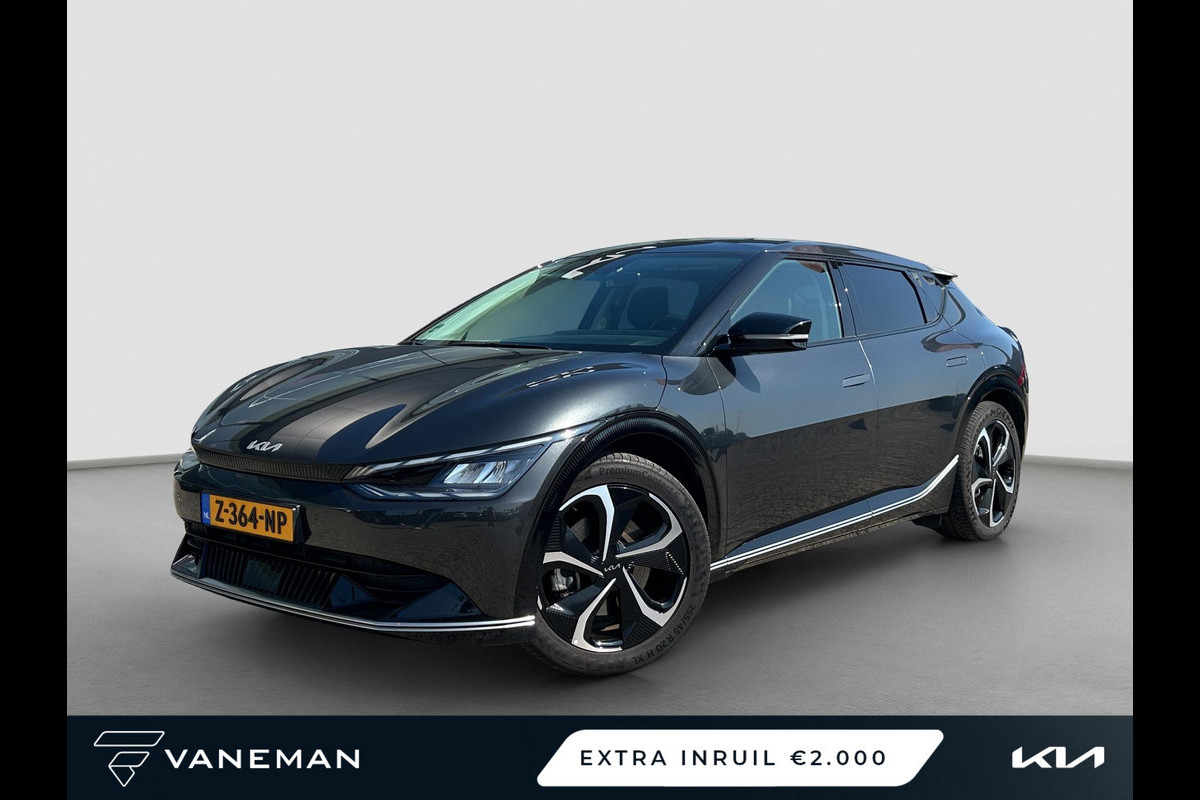 Kia Ev6 Plus Advanced 77.4 kWh Automaat | Cruise | Camera | Stoelverwarming & Verkoeling | Apple Carplay & Android Auto | Sensoren | Kia Ev6 Plus Advanced 77.4 kWh Automaat | Cruise | Camera | Stoelverwarming & Verkoeling | Apple Carplay & Android Auto | Sensoren |