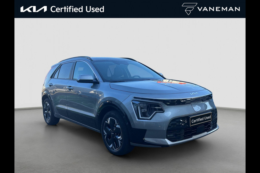 Kia Niro EV Edition Advanced 64.8 kWh | Prijs incl. vooraftrek 2000.- inruilpremie | Automaat | Leder | Navi | Clima | Stoel- en stuurverwarming | LMV |
