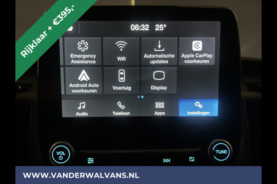 Ford Transit Custom 2.0 TDCI L2H1 Euro6 *Rijklaar Direct Rijden* # Airco | Camera | Apple Carplay | Cruisecontrol | LED | Parkeersensoren Android Auto, Verwarmde voorruit, Bijrijdersbank, 2800kg trekvermogen