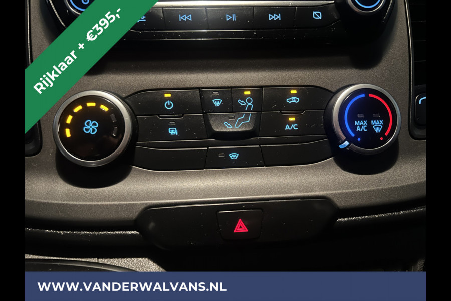 Ford Transit Custom 2.0 TDCI L2H1 Euro6 *Rijklaar Direct Rijden* # Airco | Camera | Apple Carplay | Cruisecontrol | LED | Parkeersensoren Android Auto, Verwarmde voorruit, Bijrijdersbank, 2800kg trekvermogen