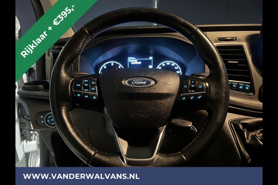 Ford Transit Custom 2.0 TDCI L2H1 Euro6 *Rijklaar Direct Rijden* # Airco | Camera | Apple Carplay | Cruisecontrol | LED | Parkeersensoren Android Auto, Verwarmde voorruit, Bijrijdersbank, 2800kg trekvermogen