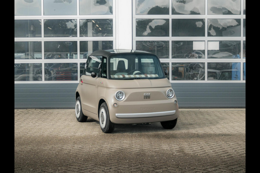 Fiat TOPOLINO Base | Uniek | Cappuccino Beige | Actieradius 75km | Uit voorraad leverbaar