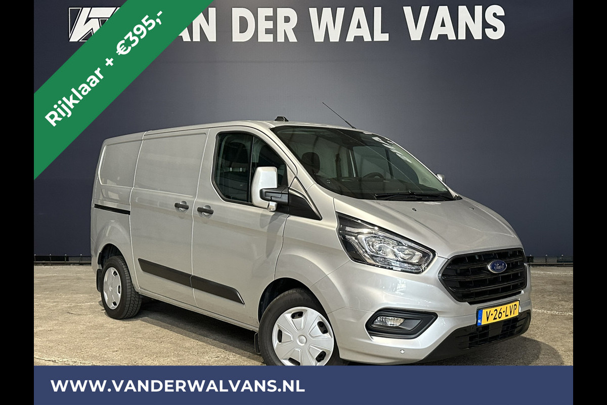 Ford Transit Custom 2.0 TDCI 131pk Automaat L1H1 Euro6 *Rijklaar Direct Rijden* Airco | LED | Cruisecontrol | Verwarmde voorruit Parkeersensoren, Bijrijdersbank