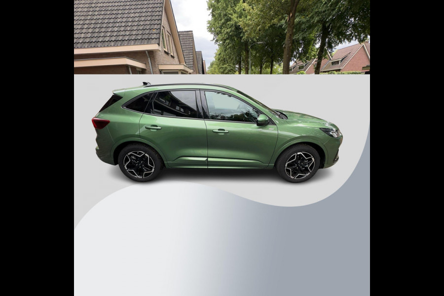 Ford Kuga 2.5 PHEV ST-Line 242pk Wegklapbare Trekhaak | Winterpack | Bursting Green | 19 inch Velgen | 2.100kg Trekgewicht | 1e Eigenaar
