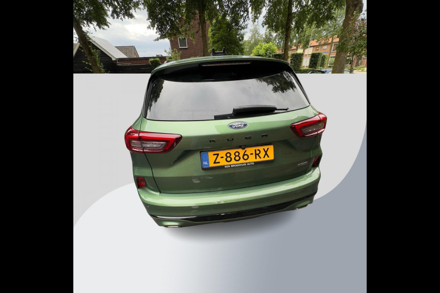 Ford Kuga 2.5 PHEV ST-Line 242pk Wegklapbare Trekhaak | Winterpack | Bursting Green | 19 inch Velgen | 2.100kg Trekgewicht | 1e Eigenaar