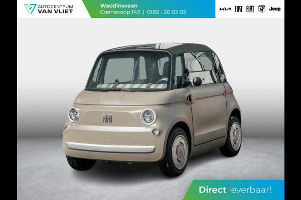 Fiat TOPOLINO Base | Uniek | Cappuccino Beige | Actieradius 75km | Uit voorraad leverbaar