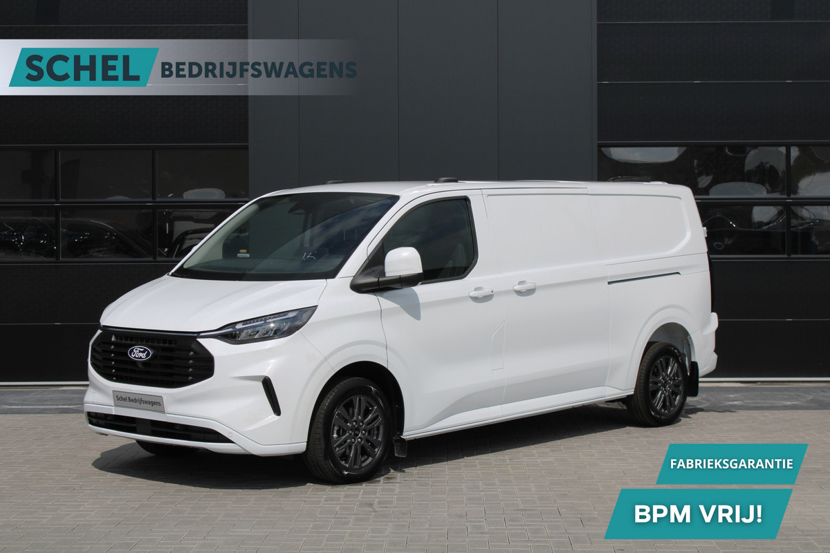 Ford Transit Custom 320 2.0 TDCI L2H1 Limited 170pk - 2x Schuifdeur - Adaptive Cruise - Verwarmd stuur - Blind spot - Navigatie - Camera - Draadloos Ford Transit Custom 320 2.0 TDCI L2H1 Limited 170pk - 2x Schuifdeur - Adaptive Cruise - Verwarmd stuur - Blind spot - Navigatie - Camera - Draadloos