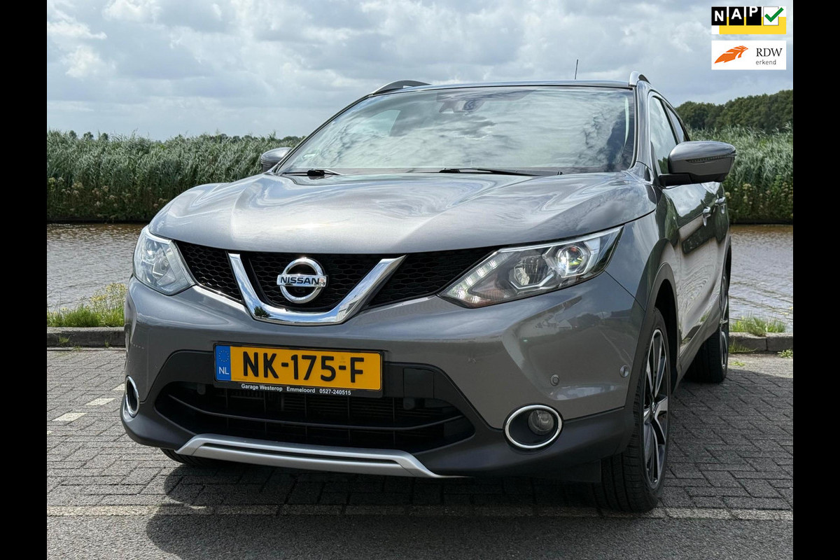 Nissan QASHQAI 1.2 Tekna / trekhaak / leer volle zeer nette auto Nissan QASHQAI 1.2 Tekna / trekhaak / leer volle zeer nette auto