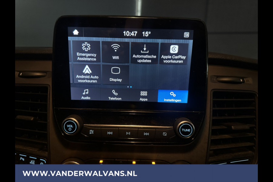 Ford Transit Custom 2.0 TDCI 131pk L2H1 Euro6 Airco | Apple Carplay | Android Auto | LED Cruiscontrol, Verwarmde Voorruit, Parkeersensoren, Bijrijdersbank, 2800kg Trekvermogen