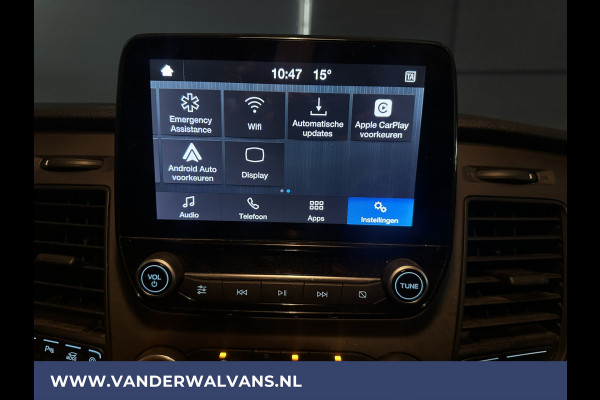 Ford Transit Custom 2.0 TDCI 131pk L2H1 Euro6 Airco | Apple Carplay | Android Auto | LED Cruiscontrol, Verwarmde Voorruit, Parkeersensoren, Bijrijdersbank, 2800kg Trekvermogen