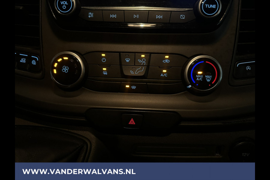Ford Transit Custom 2.0 TDCI 131pk L2H1 Euro6 Airco | Apple Carplay | Android Auto | LED Cruiscontrol, Verwarmde Voorruit, Parkeersensoren, Bijrijdersbank, 2800kg Trekvermogen