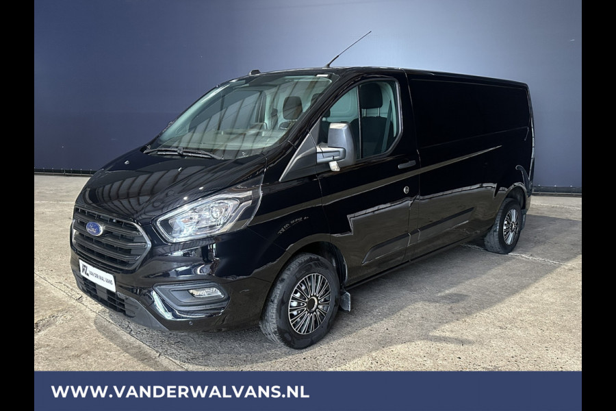 Ford Transit Custom 2.0 TDCI 131pk L2H1 Euro6 Airco | Apple Carplay | Android Auto | LED Cruiscontrol, Verwarmde Voorruit, Parkeersensoren, Bijrijdersbank, 2800kg Trekvermogen