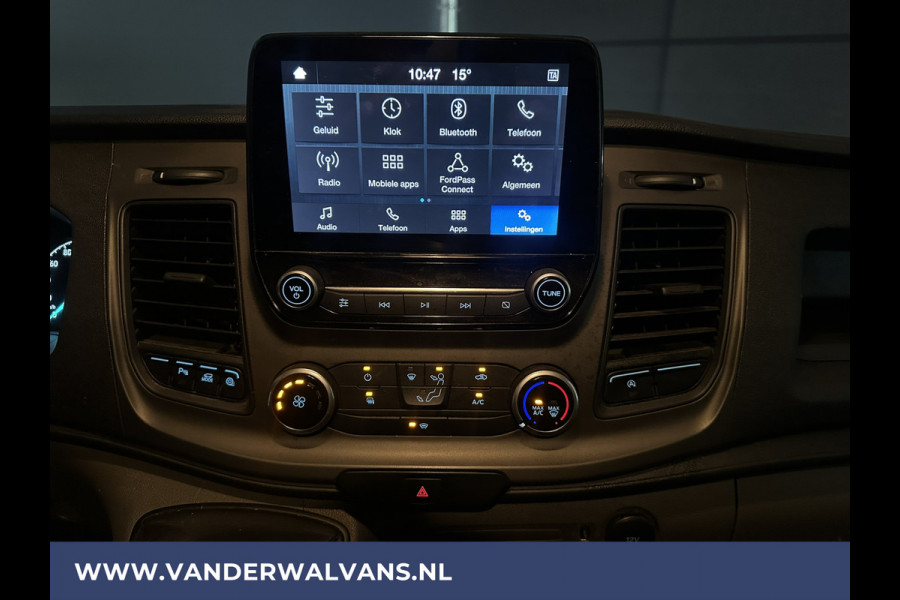 Ford Transit Custom 2.0 TDCI 131pk L2H1 Euro6 Airco | Apple Carplay | Android Auto | LED Cruiscontrol, Verwarmde Voorruit, Parkeersensoren, Bijrijdersbank, 2800kg Trekvermogen