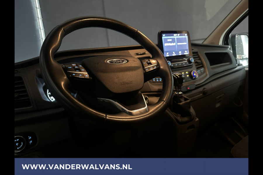 Ford Transit Custom 2.0 TDCI 131pk L2H1 Euro6 Airco | Apple Carplay | Android Auto | LED Cruiscontrol, Verwarmde Voorruit, Parkeersensoren, Bijrijdersbank, 2800kg Trekvermogen