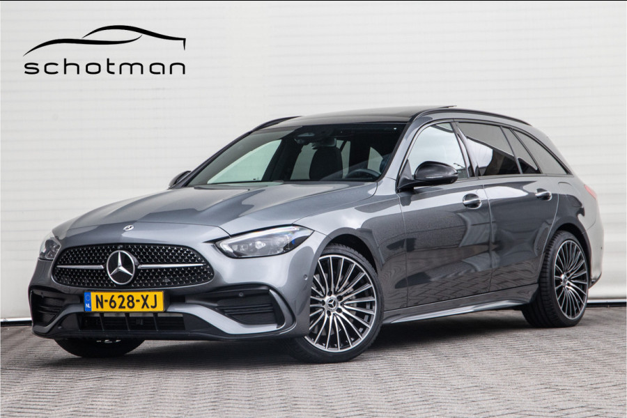 Mercedes-Benz C-Klasse Estate 300 e AMG Premium, Pano, Head-Up, Distronic, Memory, Nightpakket