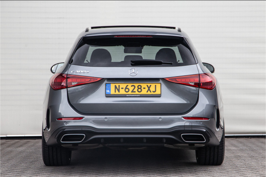 Mercedes-Benz C-Klasse Estate 300 e AMG Premium, Pano, Head-Up, Distronic, Memory, Nightpakket