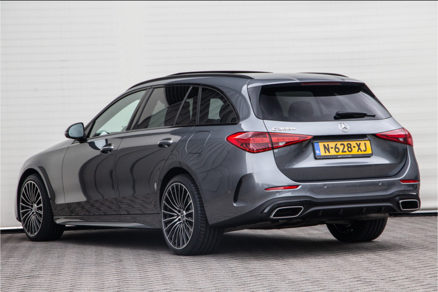 Mercedes-Benz C-Klasse Estate 300 e AMG Premium, Pano, Head-Up, Distronic, Memory, Nightpakket