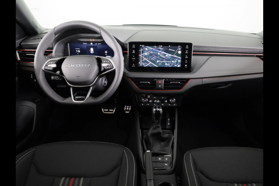 Škoda Kamiq 1.0 TSI Monte Carlo 115pk DSG-7 | Navigatiepakket | 18 inch | Adaptive Cruise | Dode hoek sensoren | Panoramadak | Stoelverwarming