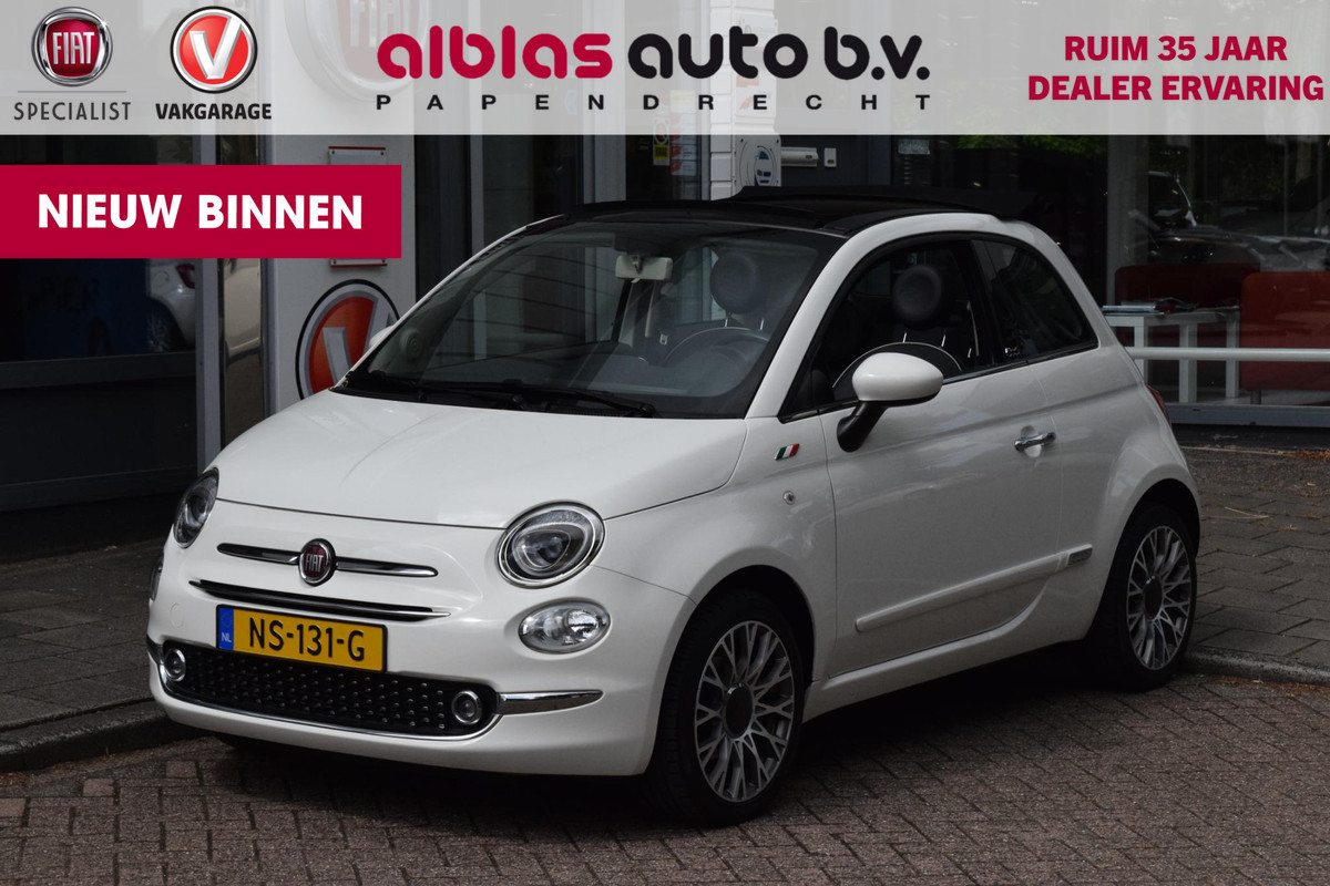 Fiat 500C 80pk Turbo Lounge|16"|Nav|Lage km! Fiat 500C 80pk Turbo Lounge|16"|Nav|Lage km!