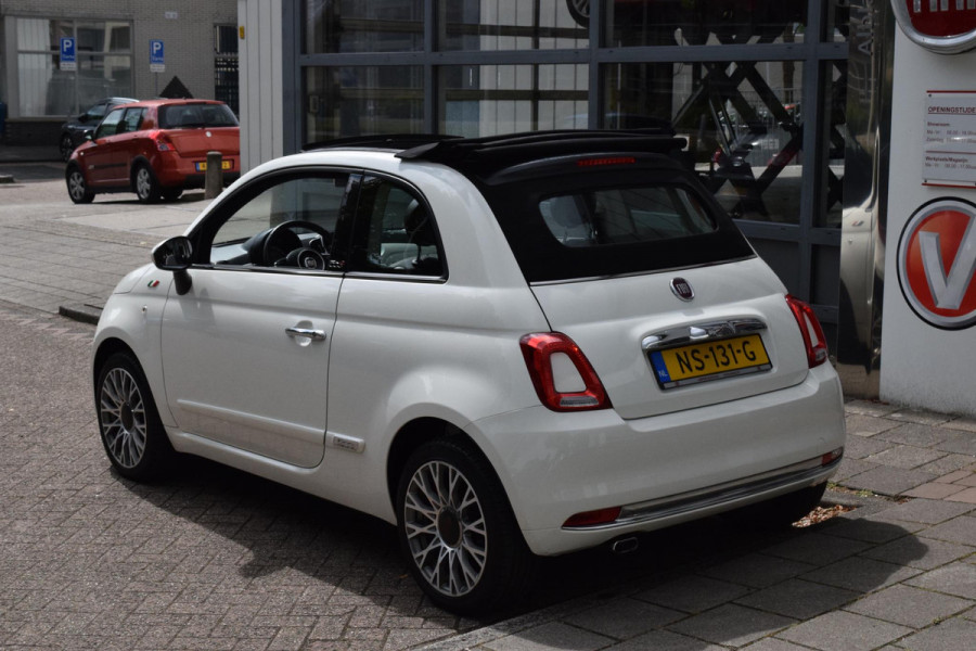 Fiat 500C 80pk Turbo Lounge|16"|Nav|Lage km!