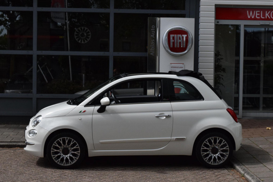 Fiat 500C 80pk Turbo Lounge|16"|Nav|Lage km!