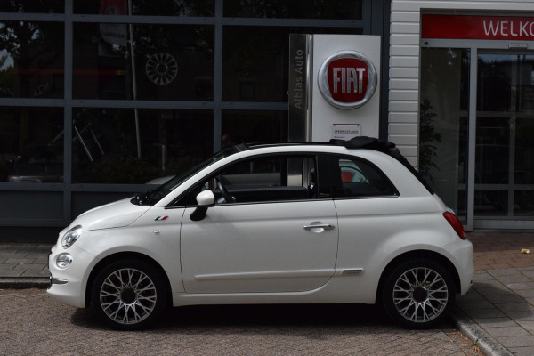 Fiat 500C 80pk Turbo Lounge|16"|Nav|Lage km!
