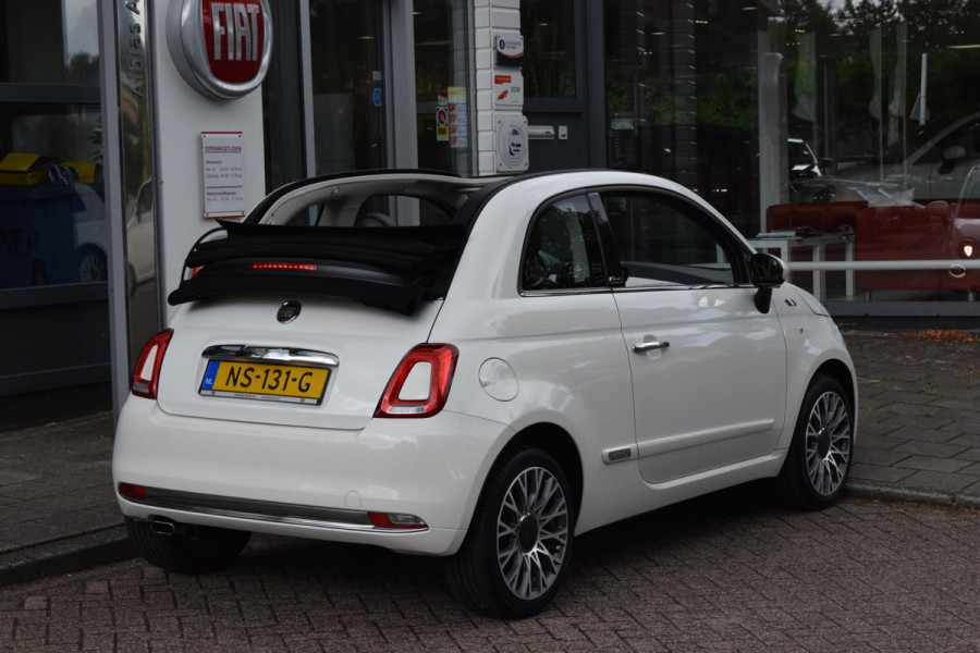 Fiat 500C 80pk Turbo Lounge|16"|Nav|Lage km!