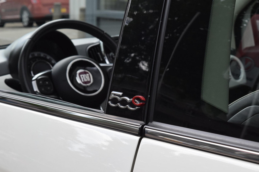 Fiat 500C 80pk Turbo Lounge|16"|Nav|Lage km!