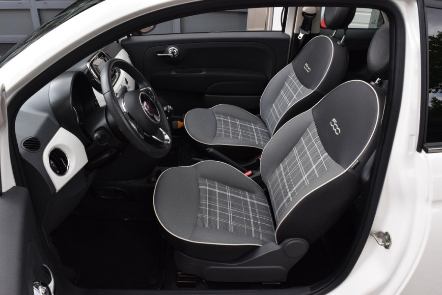 Fiat 500C 80pk Turbo Lounge|16"|Nav|Lage km!
