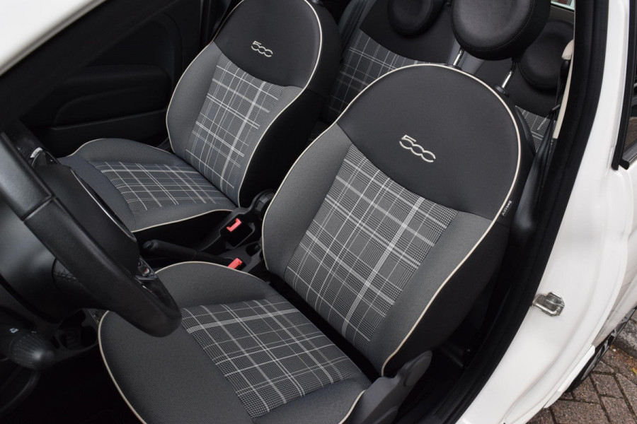Fiat 500C 80pk Turbo Lounge|16"|Nav|Lage km!