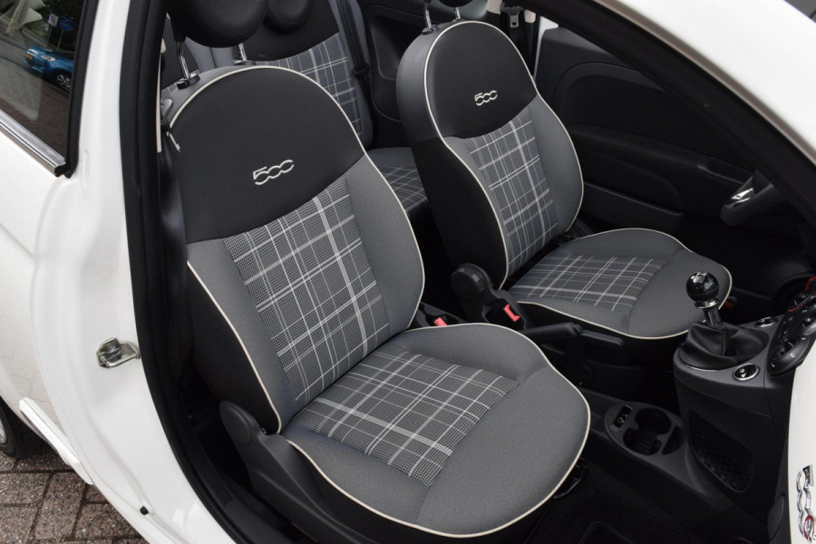 Fiat 500C 80pk Turbo Lounge|16"|Nav|Lage km!