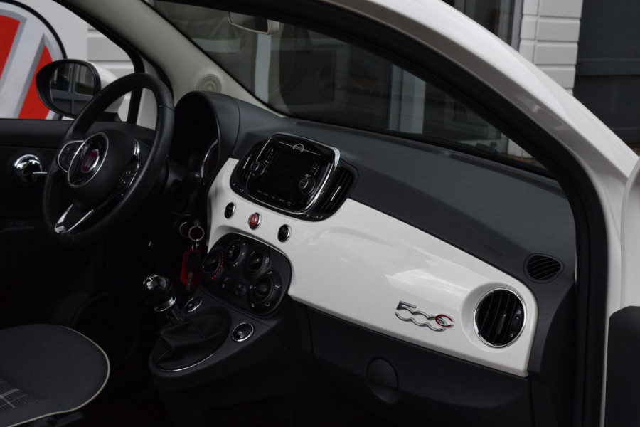 Fiat 500C 80pk Turbo Lounge|16"|Nav|Lage km!