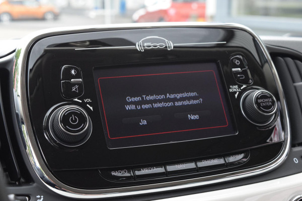 Fiat 500C 80pk Turbo Lounge|16"|Nav|Lage km!