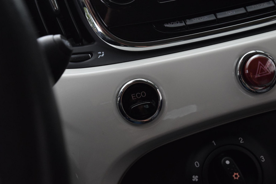 Fiat 500C 80pk Turbo Lounge|16"|Nav|Lage km!