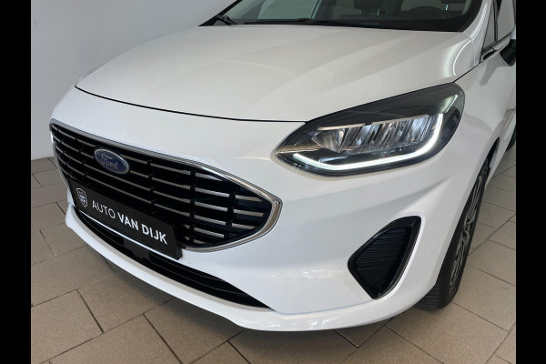 Ford Fiesta 1.0 EcoBoost Hybrid AIRCO NAVI CRUISE ELEK RAMEN CENT VERG VELGEN 5 DEURS PRIVACYGLAS ZEER NETTE AUTO