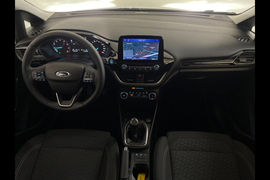 Ford Fiesta 1.0 EcoBoost Hybrid AIRCO NAVI CRUISE ELEK RAMEN CENT VERG VELGEN 5 DEURS PRIVACYGLAS ZEER NETTE AUTO