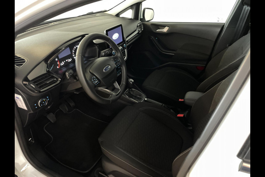 Ford Fiesta 1.0 EcoBoost Hybrid AIRCO NAVI CRUISE ELEK RAMEN CENT VERG VELGEN 5 DEURS PRIVACYGLAS ZEER NETTE AUTO