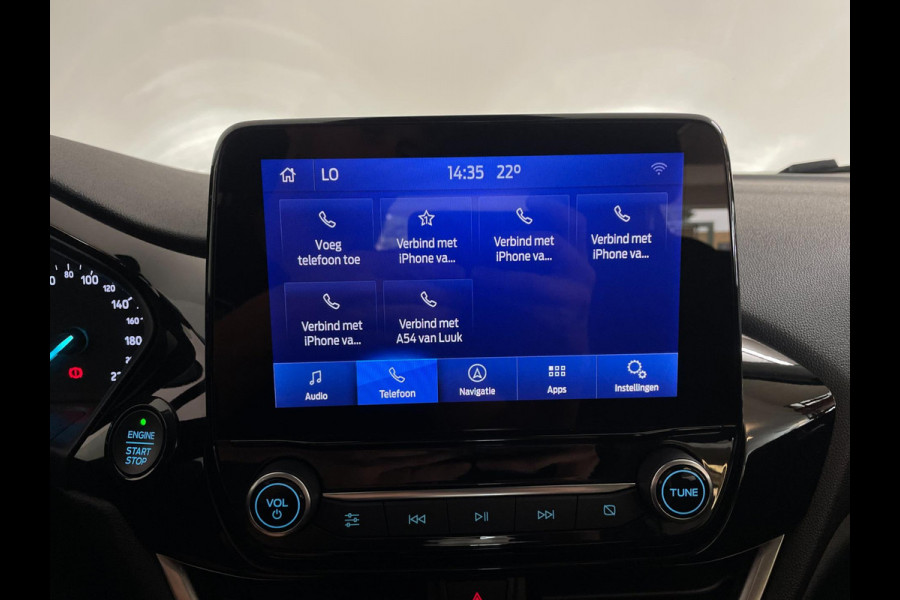 Ford Fiesta 1.0 EcoBoost Hybrid AIRCO NAVI CRUISE ELEK RAMEN CENT VERG VELGEN 5 DEURS PRIVACYGLAS ZEER NETTE AUTO