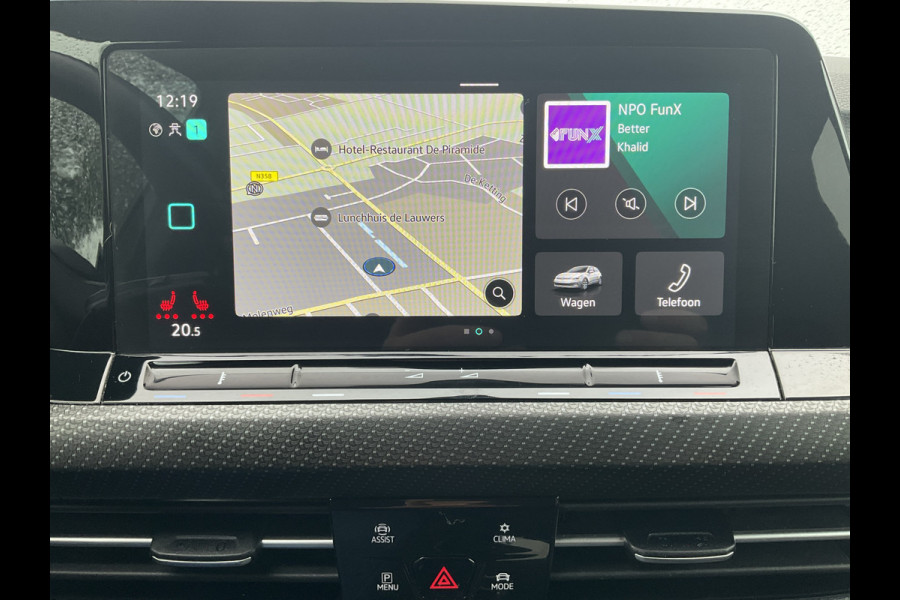 Volkswagen Golf 1.5 eTSI R-Line Business+ Automaat Adap.Cruise Stoel/Stuurverw Led Sfeerverlichting!