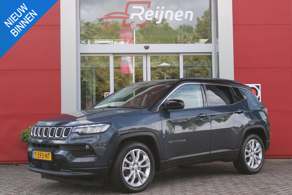 Jeep Compass 1.3T LONGITUDE AUTOMAAT | NAVIGATIE | ACHTERUITRIJCAMERA | PARKEERSENSOREN | APPLE CARPLAY / ANDROID AUTO | LICHTMETALEN VELGEN | LED KOPLAMPEN | LED MISTLAMPEN | ADAPTIVE CRUISE CONTROL | KEYLESS ENTRY / START | DRAADLOOS TELEFOONLADER | CLIMATE CONTROL | Jeep Compass 1.3T LONGITUDE AUTOMAAT | NAVIGATIE | ACHTERUITRIJCAMERA | PARKEERSENSOREN | APPLE CARPLAY / ANDROID AUTO | LICHTMETALEN VELGEN | LED KOPLAMPEN | LED MISTLAMPEN | ADAPTIVE CRUISE CONTROL | KEYLESS ENTRY / START | DRAADLOOS TELEFOONLADER | CLIMATE CONTROL |