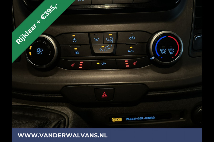 Ford Transit Custom 2.0 TDCI 130pk L1H1 inrichting Euro6 *Rijklaar Direct Rijden* Airco | Camera | LED | Apple Carplay | Cruisecontrol Parkeersensoren, Bijrijdersbank, 2500kg trekvermogen, stoelverwarming, verwarmde voorruit