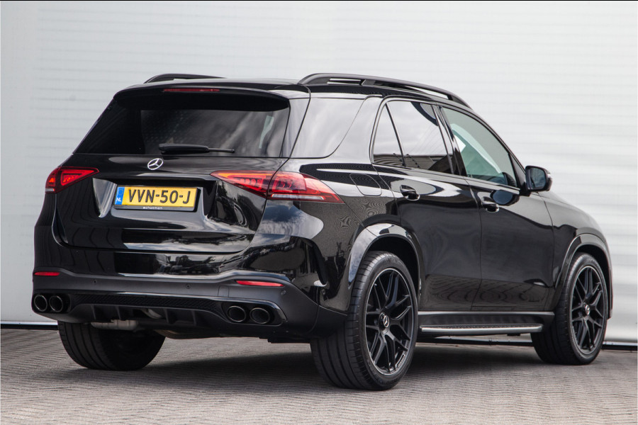 Mercedes-Benz GLE 400 D 4MATIC AMG Nightpakket, Pano, Grijs Kenteken, Burmester, Distronic, Trekhaak 2022