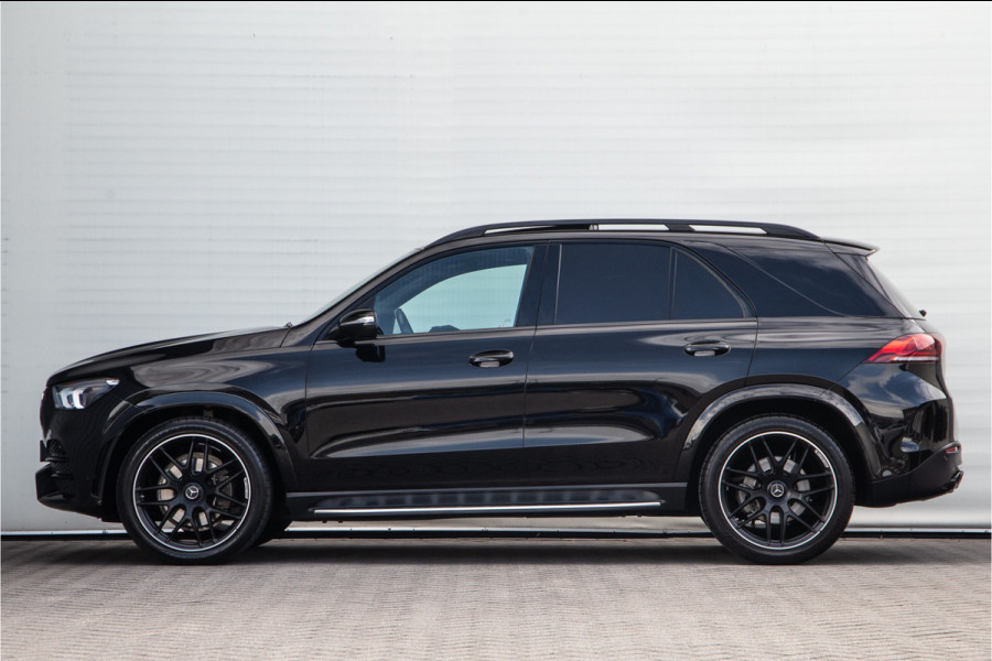 Mercedes-Benz GLE 400 D 4MATIC AMG Nightpakket, Pano, Grijs Kenteken, Burmester, Distronic, Trekhaak 2022