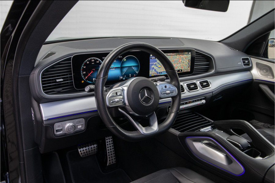Mercedes-Benz GLE 400 D 4MATIC AMG Nightpakket, Pano, Grijs Kenteken, Burmester, Distronic, Trekhaak 2022