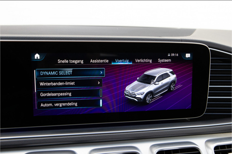 Mercedes-Benz GLE 400 D 4MATIC AMG Nightpakket, Pano, Grijs Kenteken, Burmester, Distronic, Trekhaak 2022