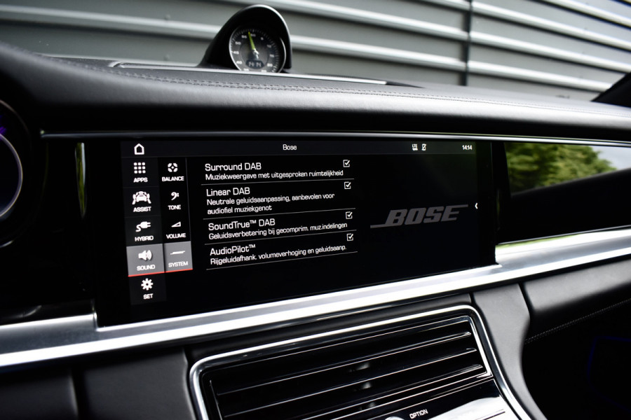 Porsche Panamera 2.9 4 E-Hybrid 462pk Sport Design | 21'' Velgen | Bose | 360 Camera | Sport Chrono Pakket | Memory | Sfeerverlichting | CarPlay |