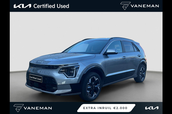Kia Niro EV Edition Advanced 64.8 kWh | Automaat | Leder | Navi | Clima | Stoel- en stuurverwarming | LMV |