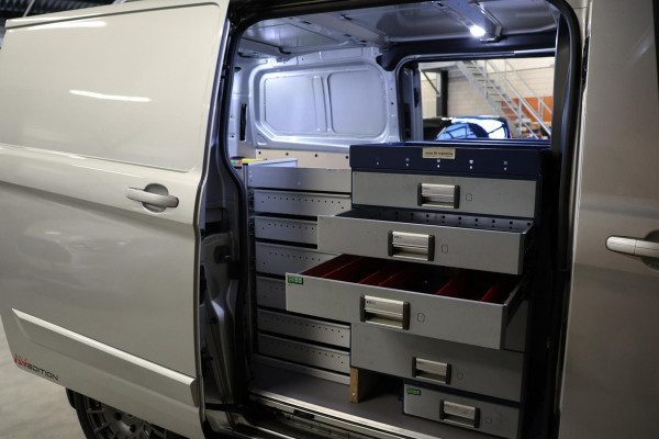 Ford Transit Custom 2.0 TDCI Limited | L+R Schuifdeur | ACC | CarPlay | Lane Assist | PDC V+A | LED | Onderhoudsbeurt | Nieuwe APK